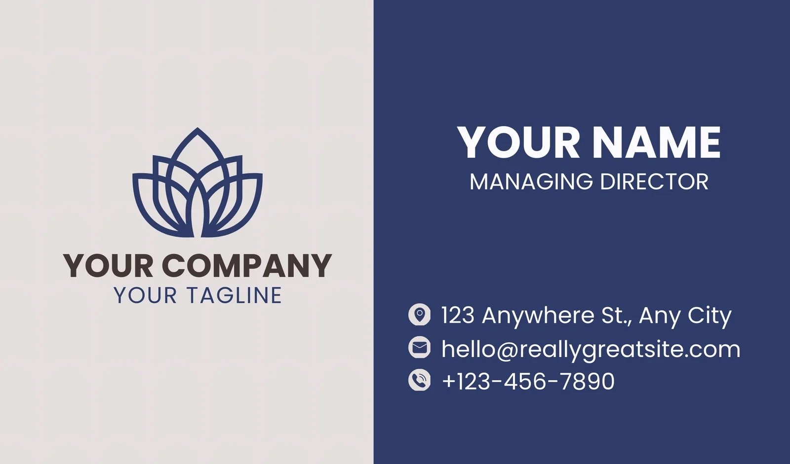 Free Printable Calling Card Template