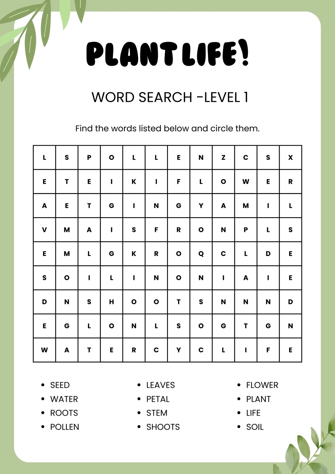 3rd Grade Worksheets Free Printable Science