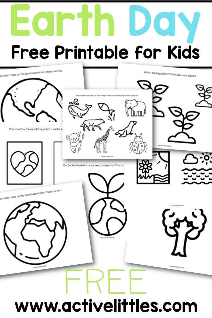 Earth Day Activities For Kids Free Printables