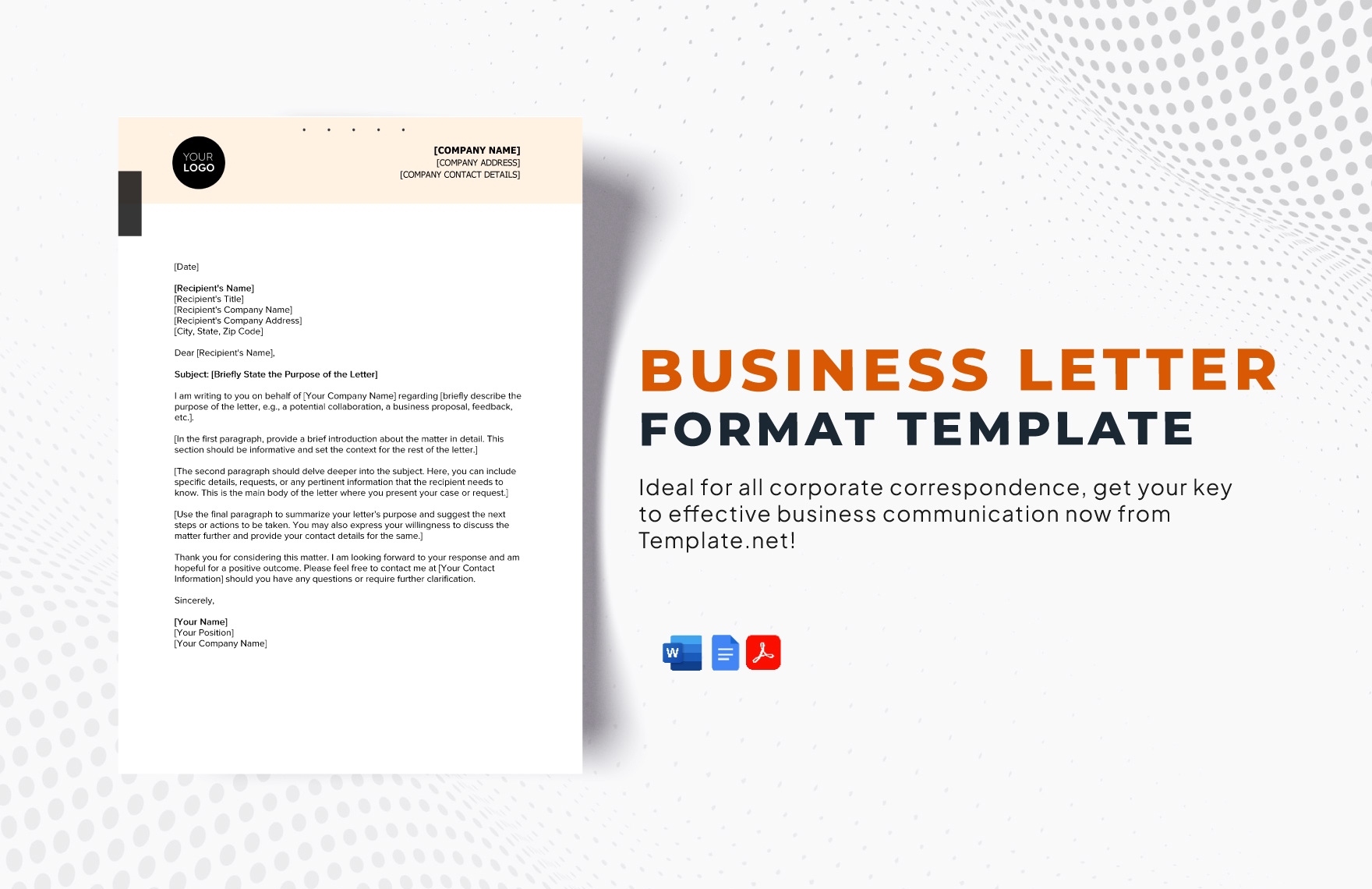 Free Editable Letter Templates In Word To Download