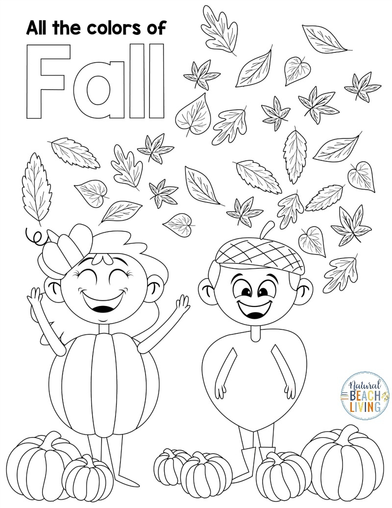 Free Printable Fall Activity Sheets For Kids
