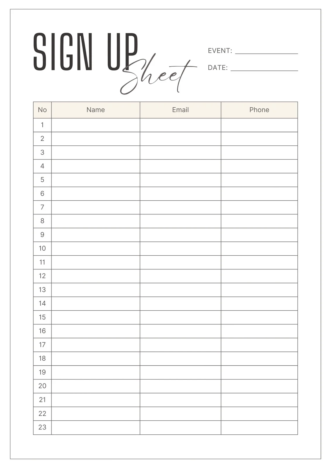 Free Form Document Templates To Customize And Print Canva Free Form Document Templates To Customize And Print Canva
