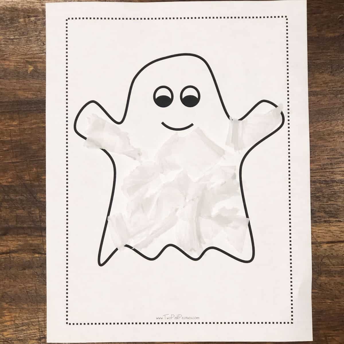 Printable Ghost Ball Template