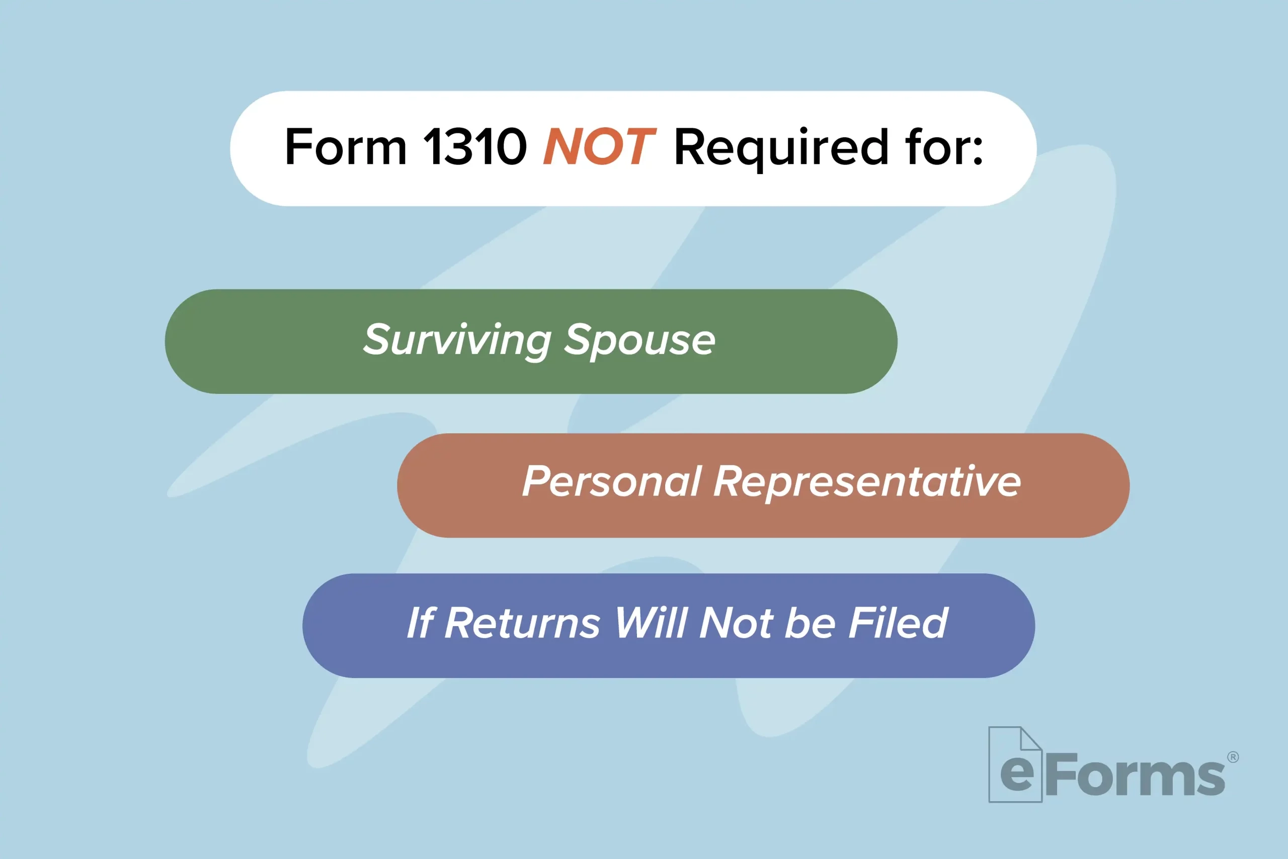Free IRS Form 1310 PDF EForms