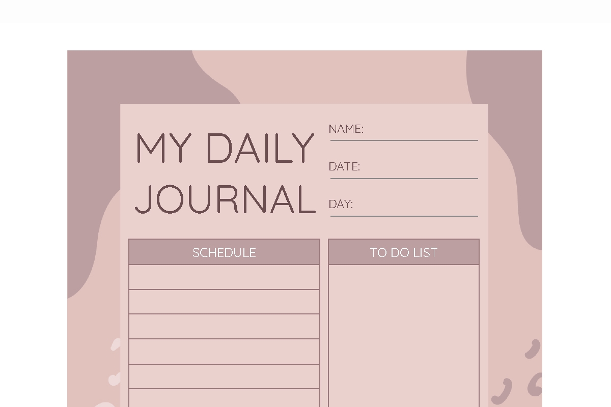 Free Journal Templates Thegoodocs