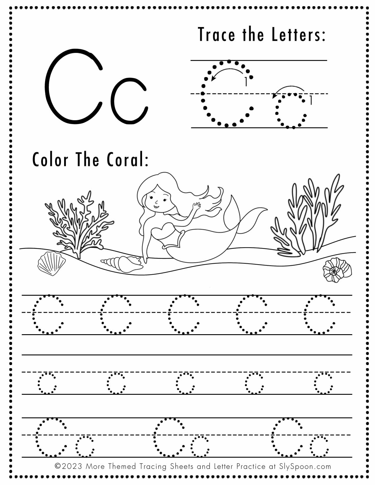 Letter C Free Printables