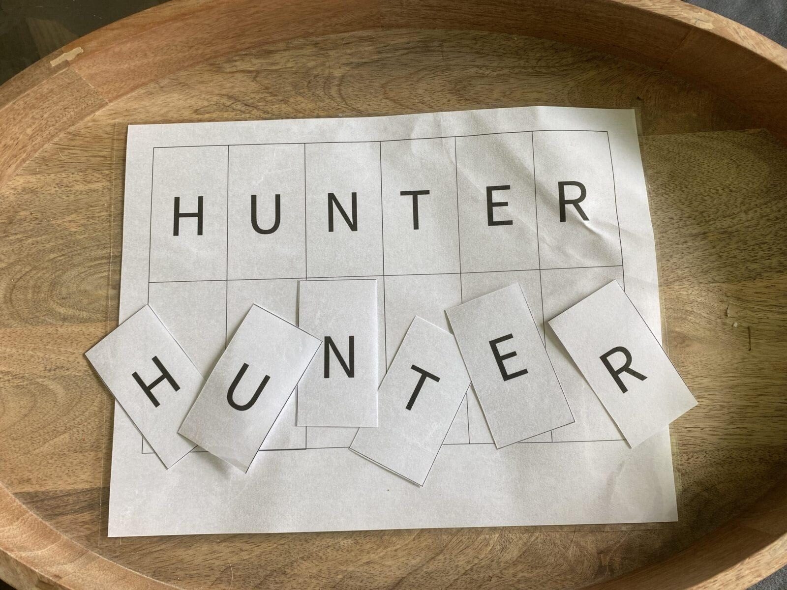 Free Printable Name Puzzles