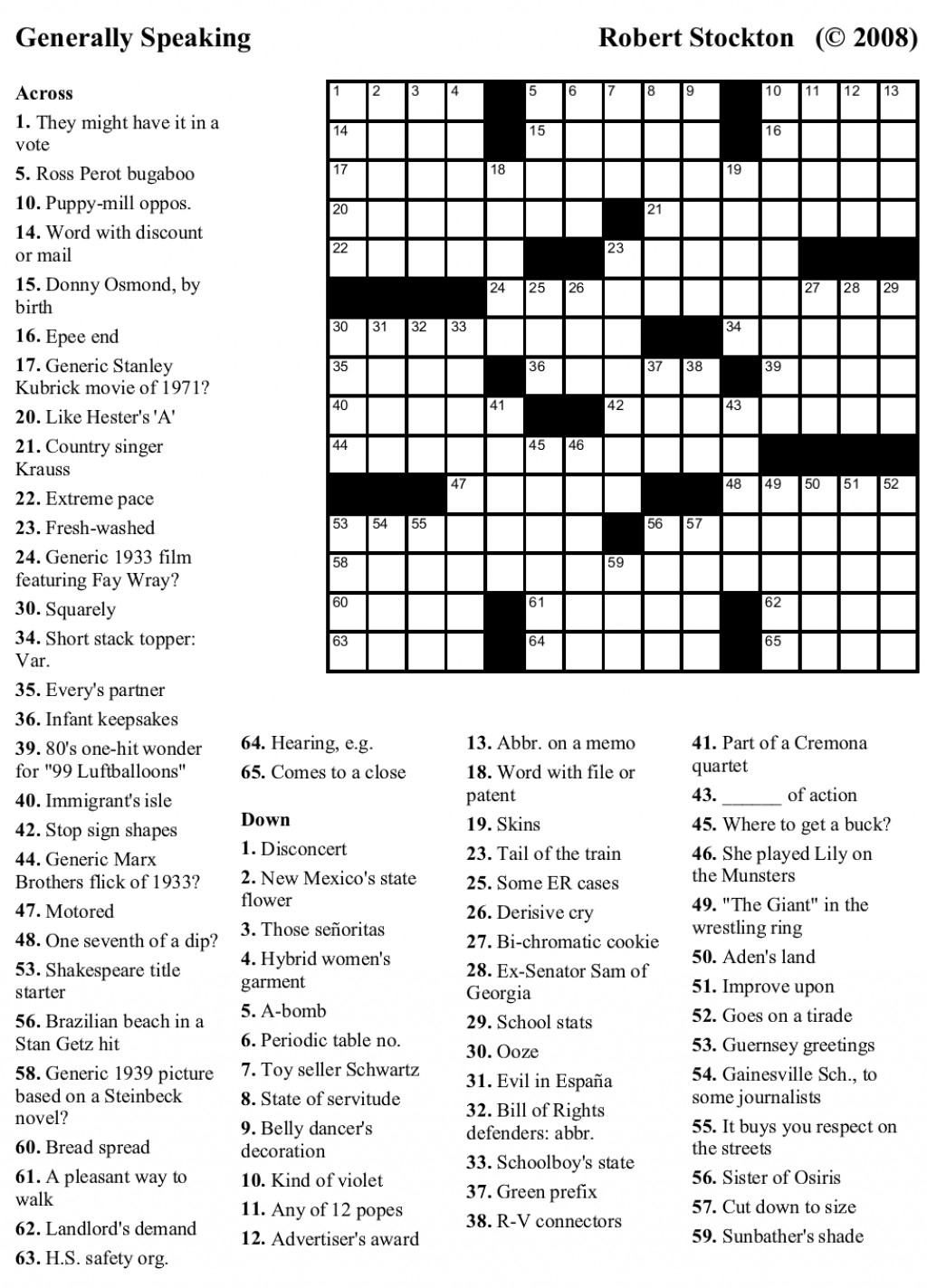 Free Online Crossword Maker Printable Worksheets Library