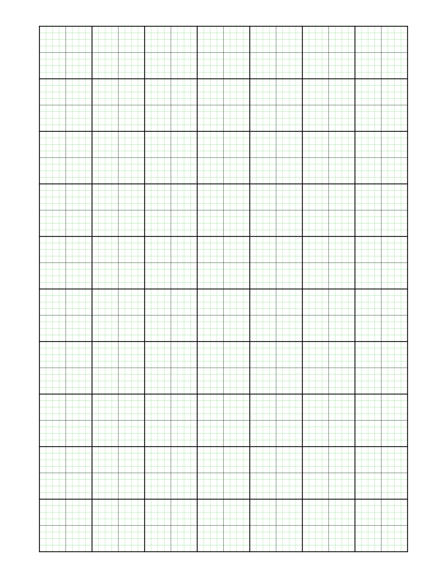 A4 Graph Paper Template