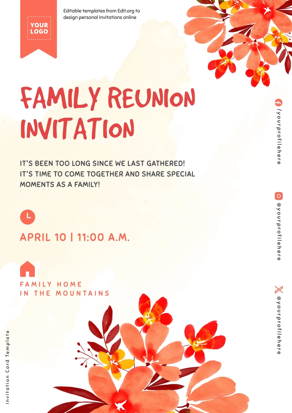 Create Your Own Printable Invitation