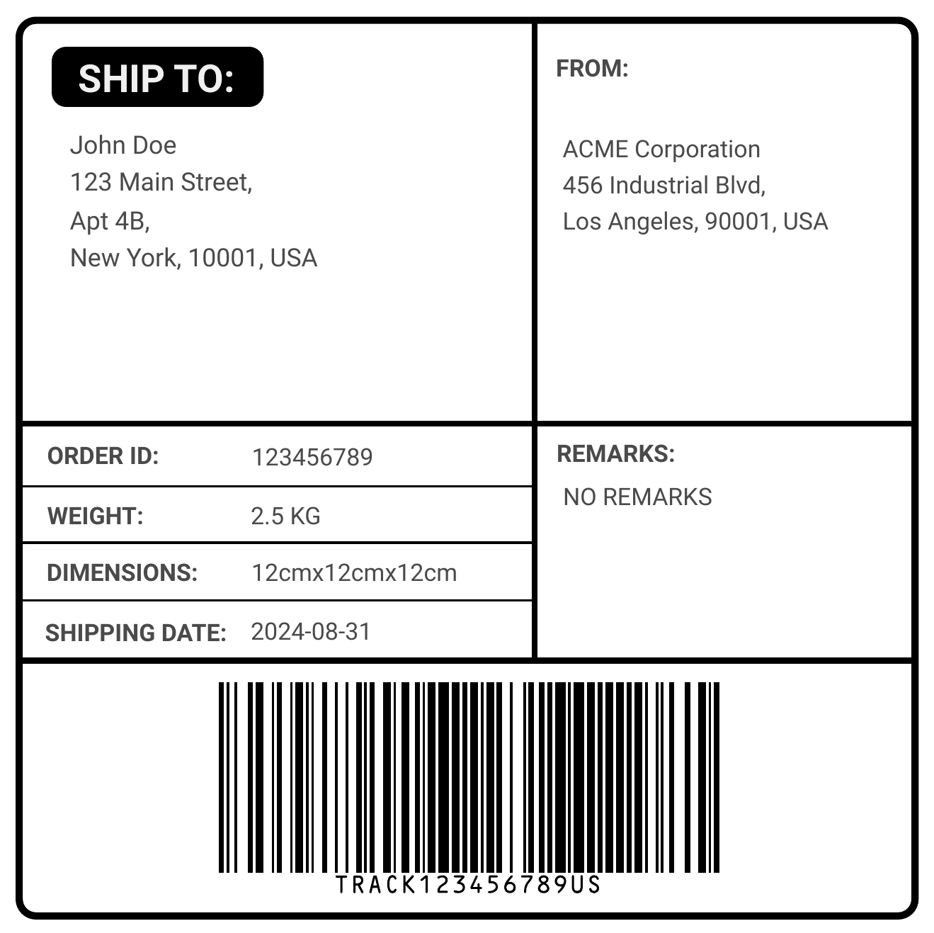 Labels Printable Template