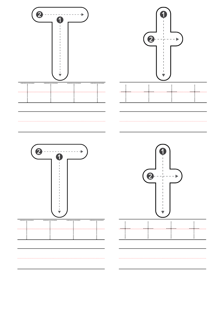 Free Preschool Letter T Worksheets Printable PDF