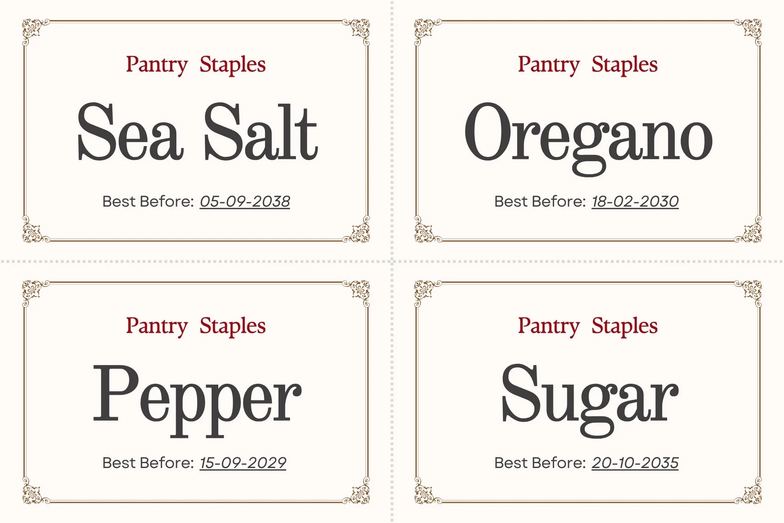 Free Printable Labels Templates