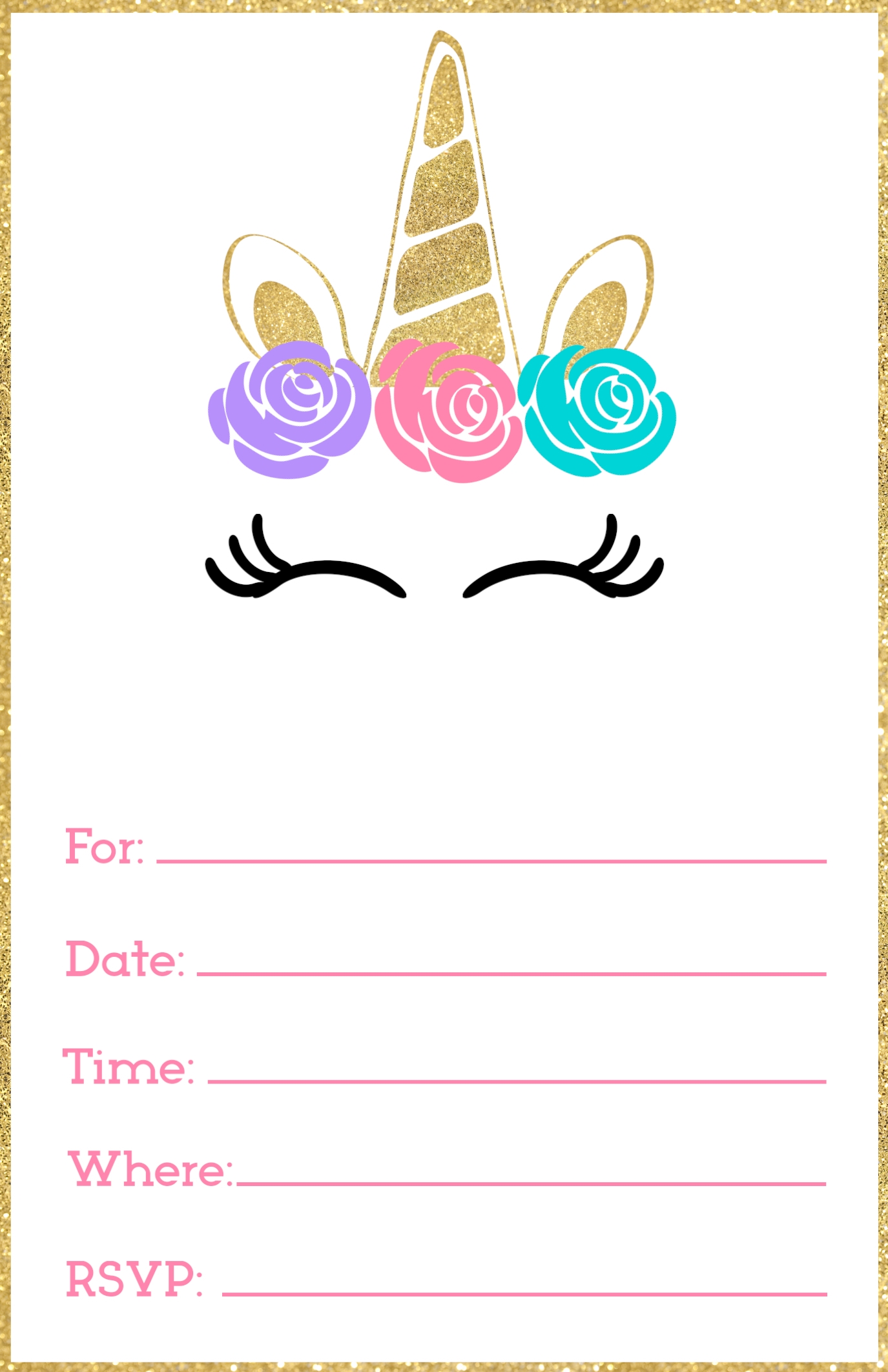 Free Printable Birthday Party Invitations Templates Download Free 