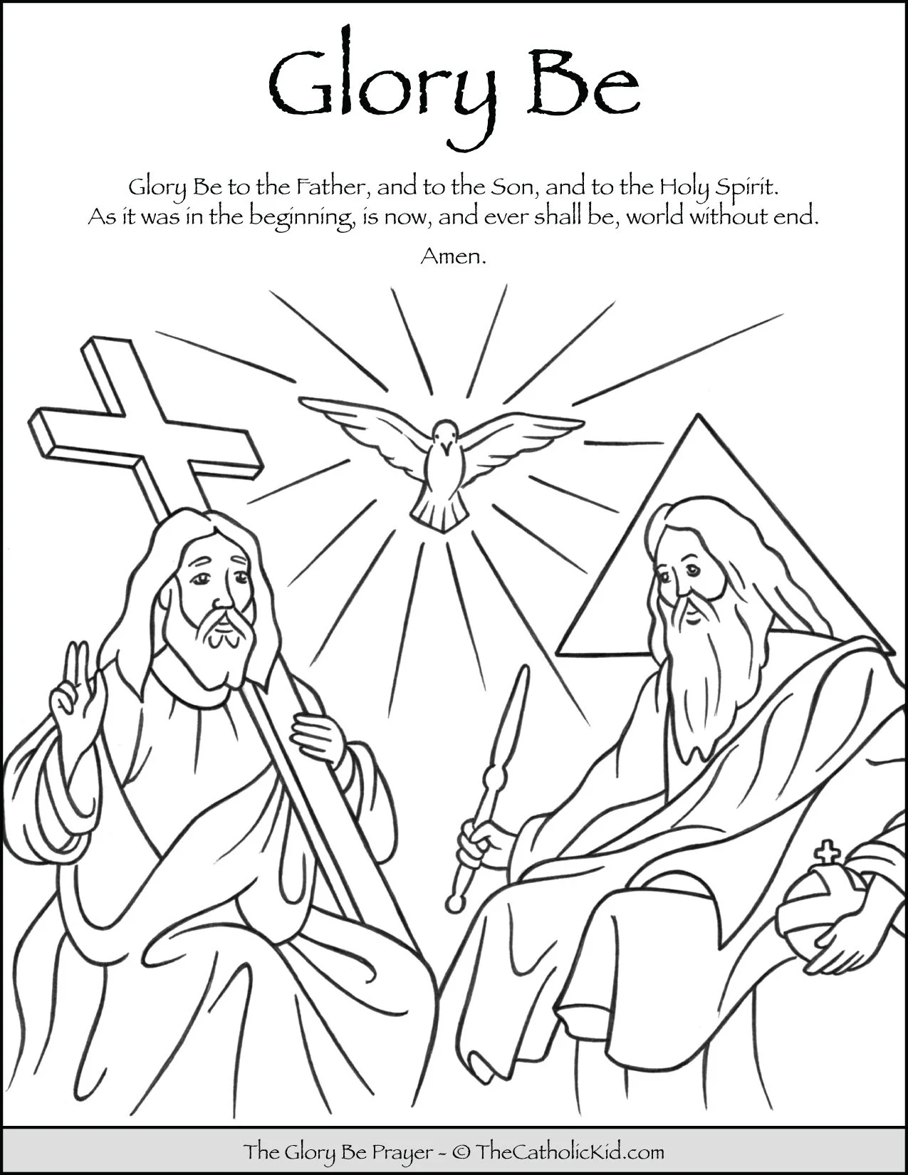 Free Printable Holy Spirit