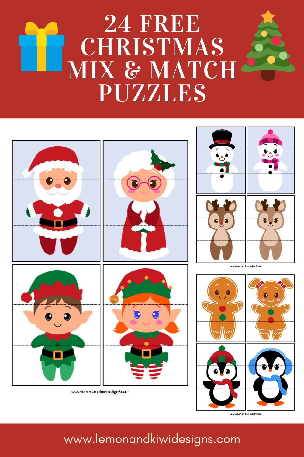 Christmas Free Printable Puzzles