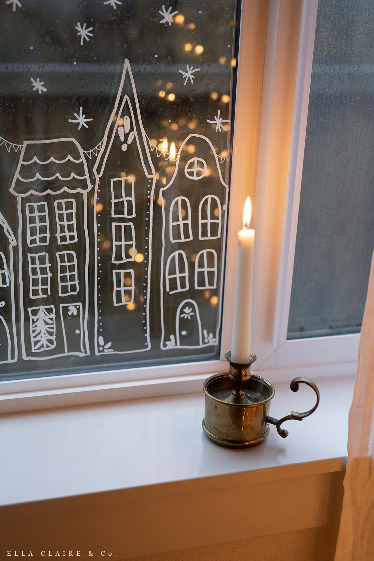 Printable Christmas Window Templates
