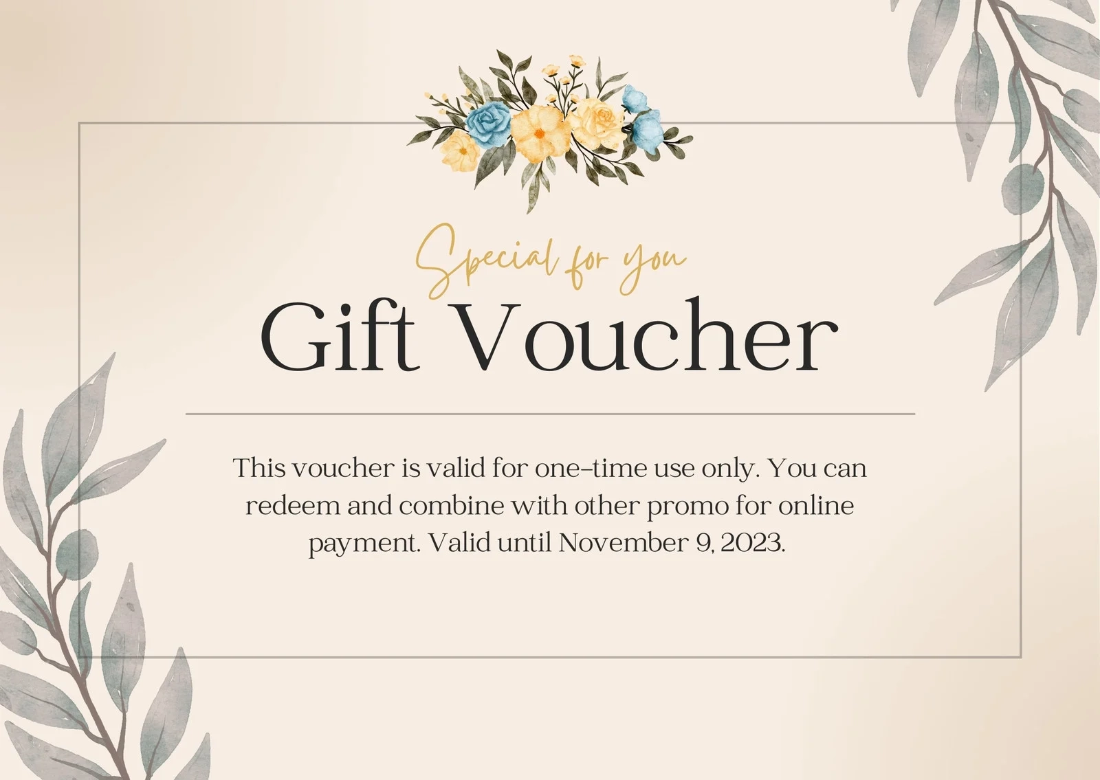 Free Printable Custom Restaurant Gift Certificate Templates Canva