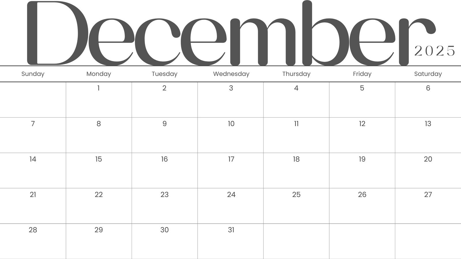 Free Printable Customizable Monthly Calendar Templates Canva