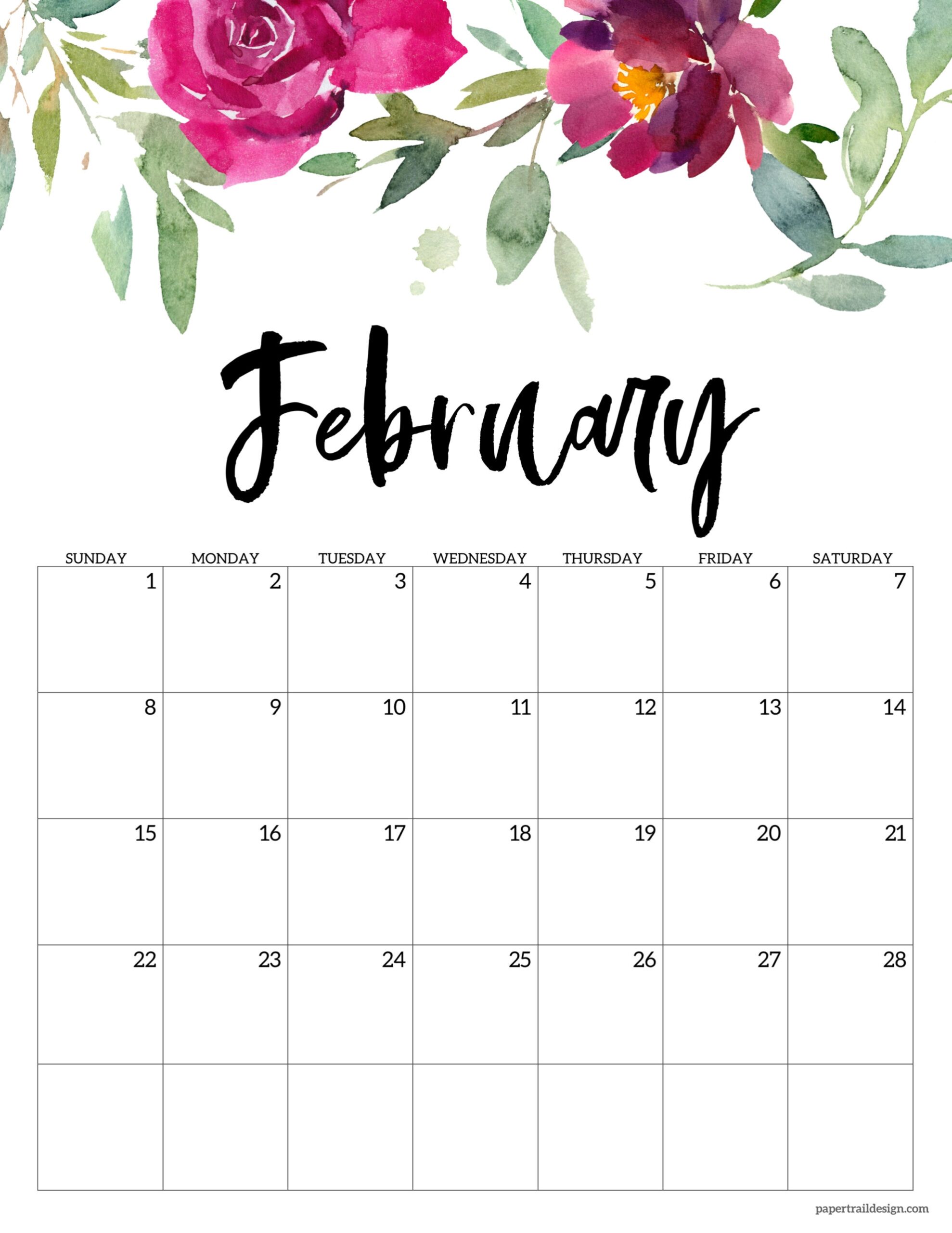 Calendar Monthly 2026 Printable