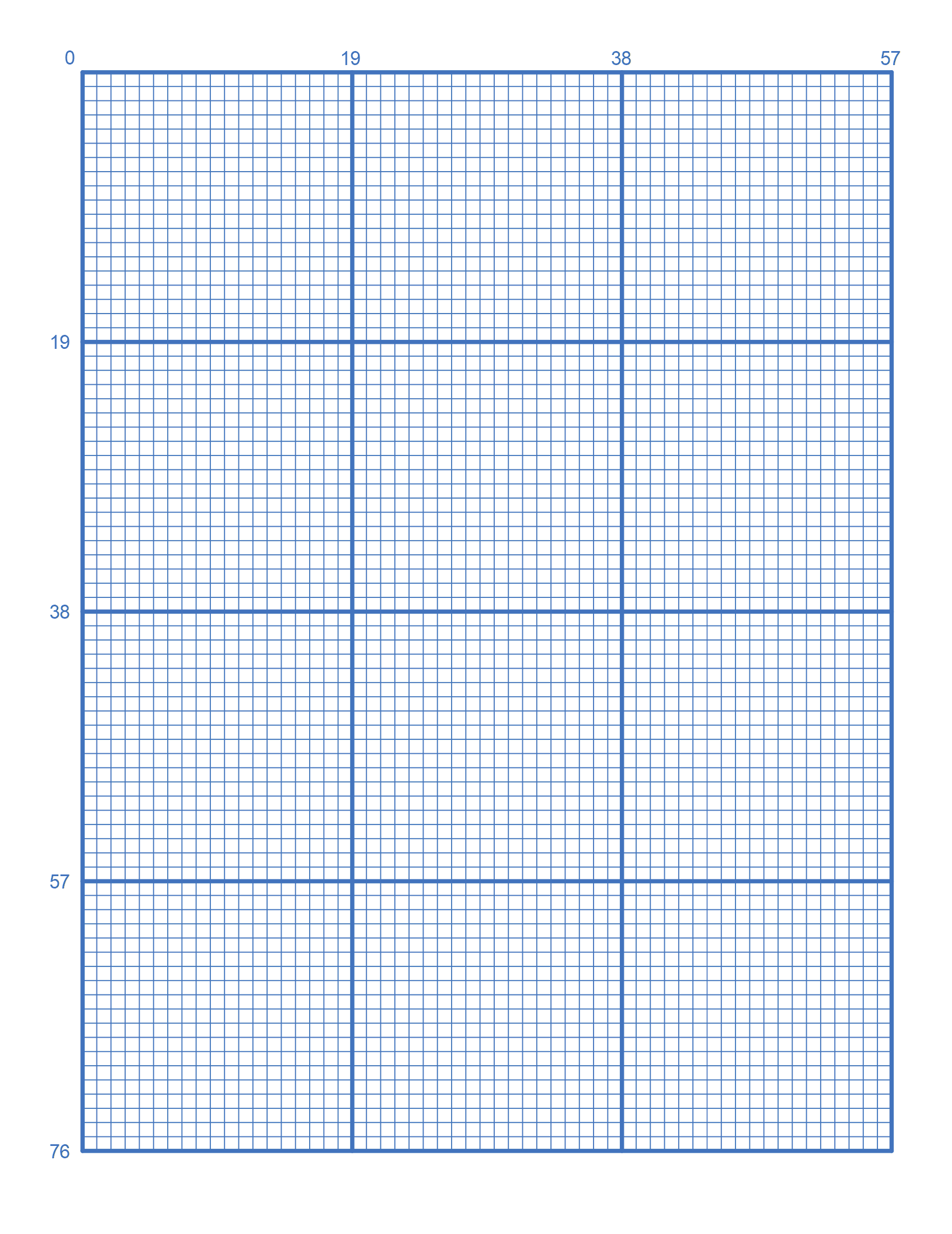 Graph Paper 10 X 10 Printable