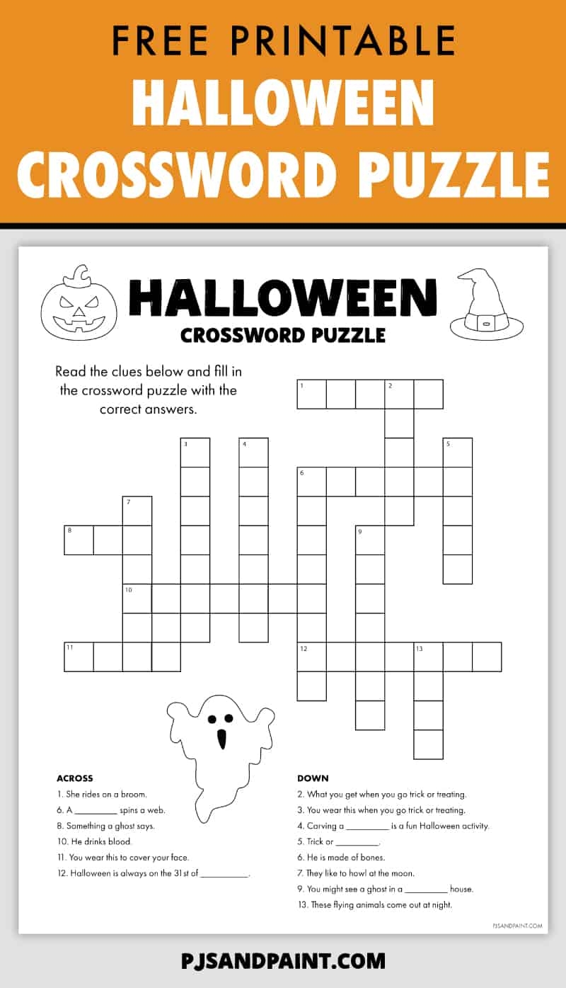 Crossword Puzzles Printable School Age