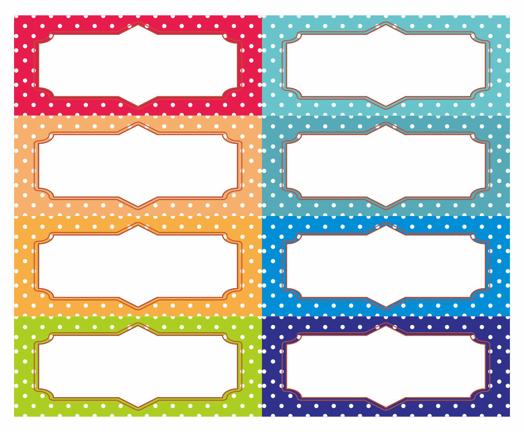 Editable Free Printable Labels Template