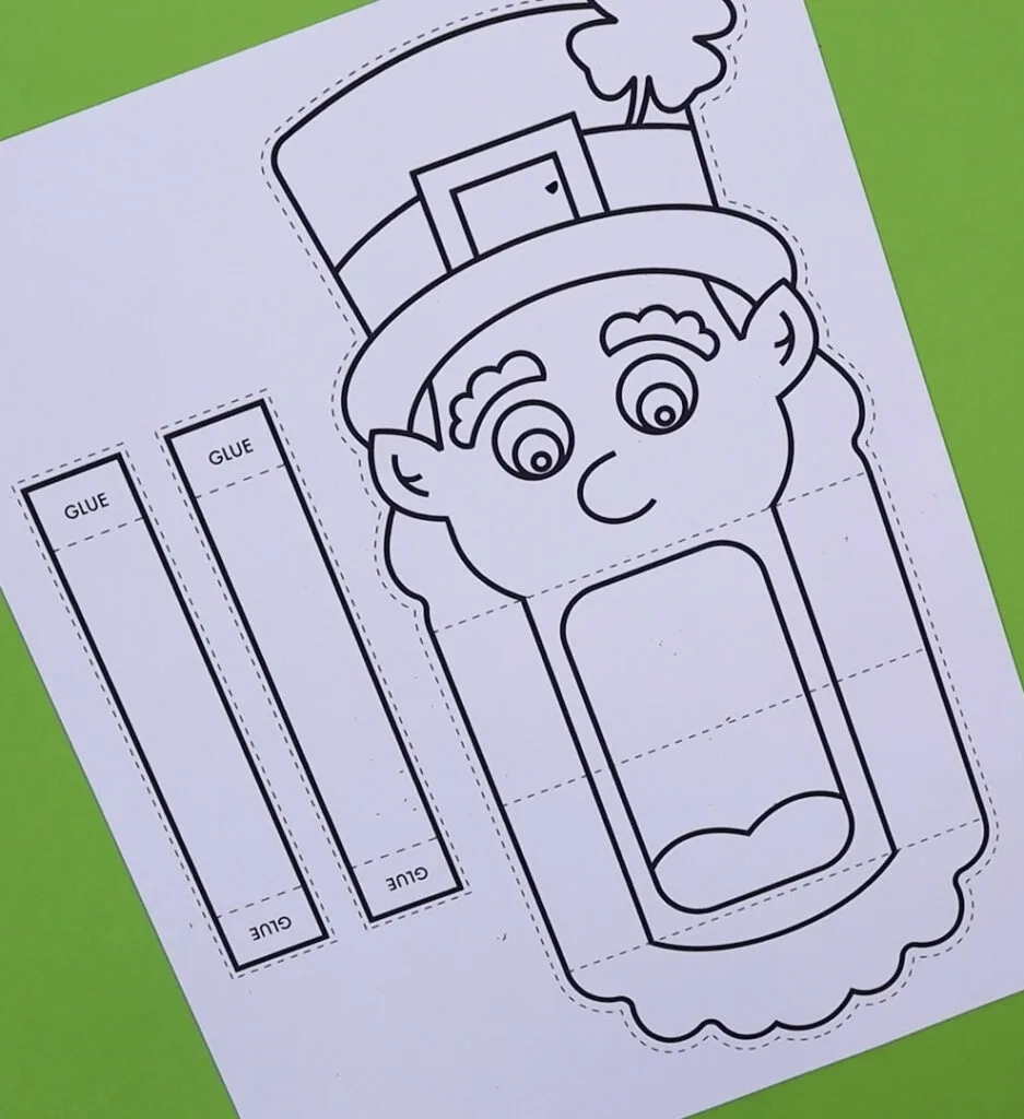 Leprechaun Printable Template