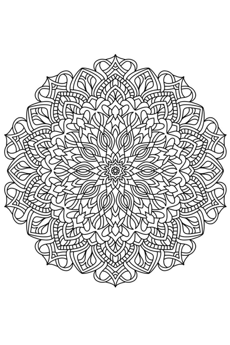 Free Printable Image Of A Mandala