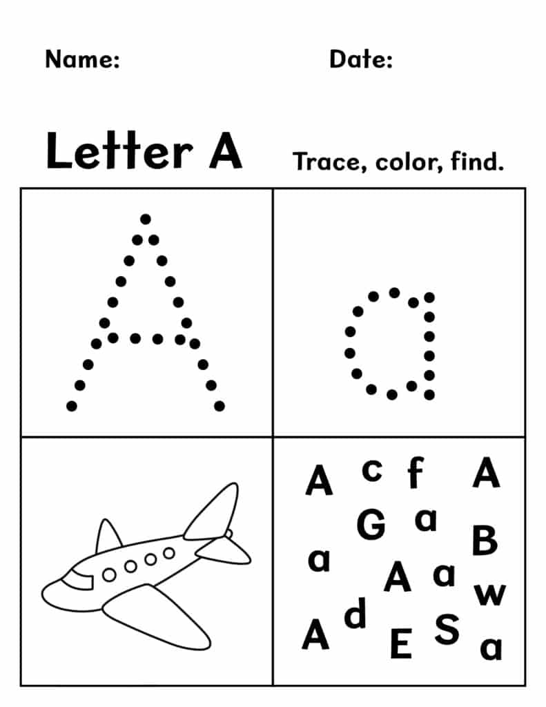 Kindergarten Worksheets Printables Free