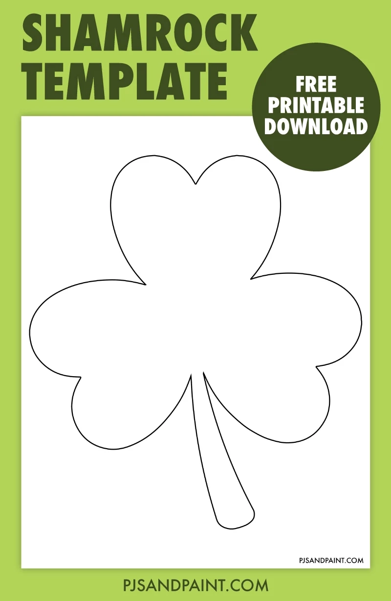 Shamrock Printables Templates