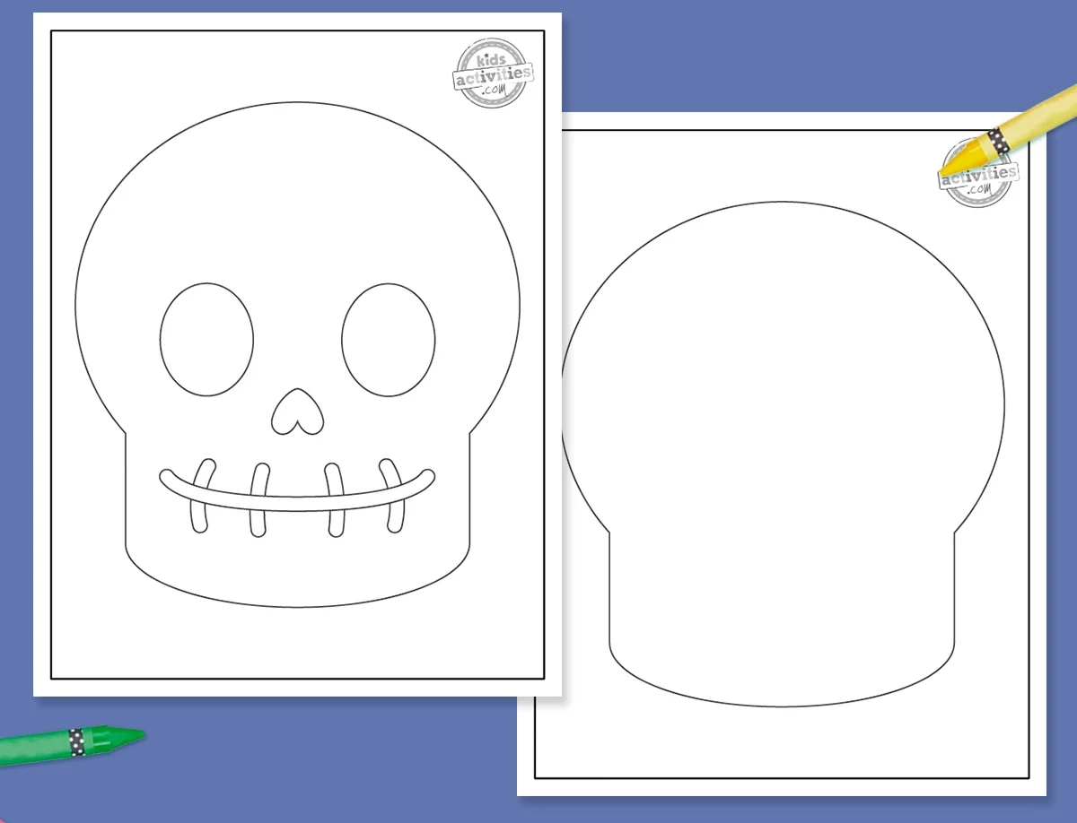 Skull Printable Template
