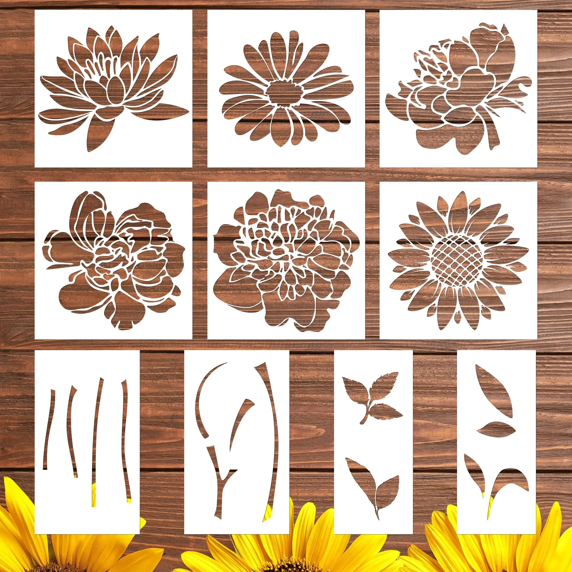 Free Printable Stencils Of Flowers Printable Party Favors