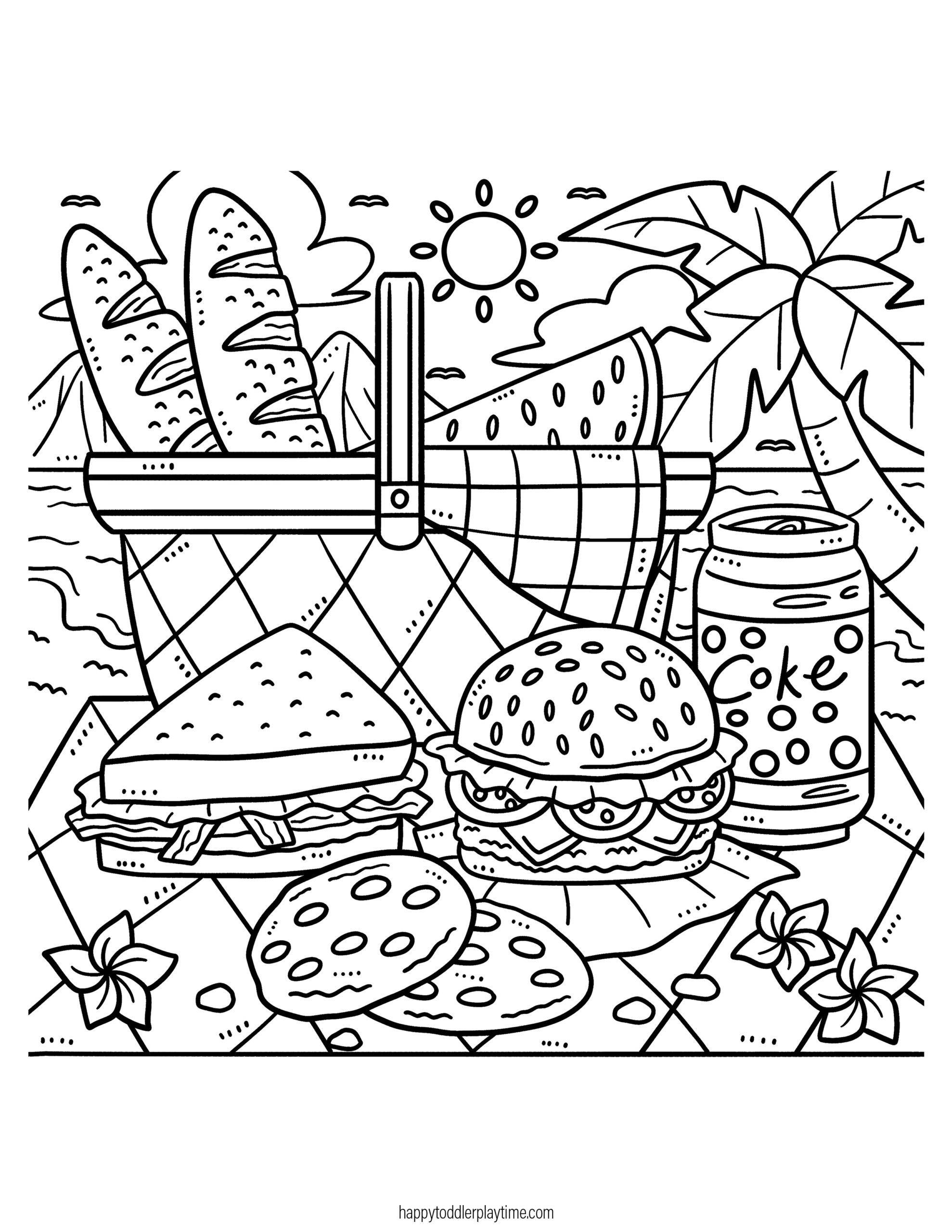 Free Printable Summer Colouring Pages For Kids Happy Toddler 