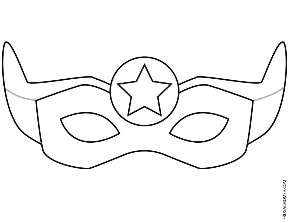 Superhero Printable Template