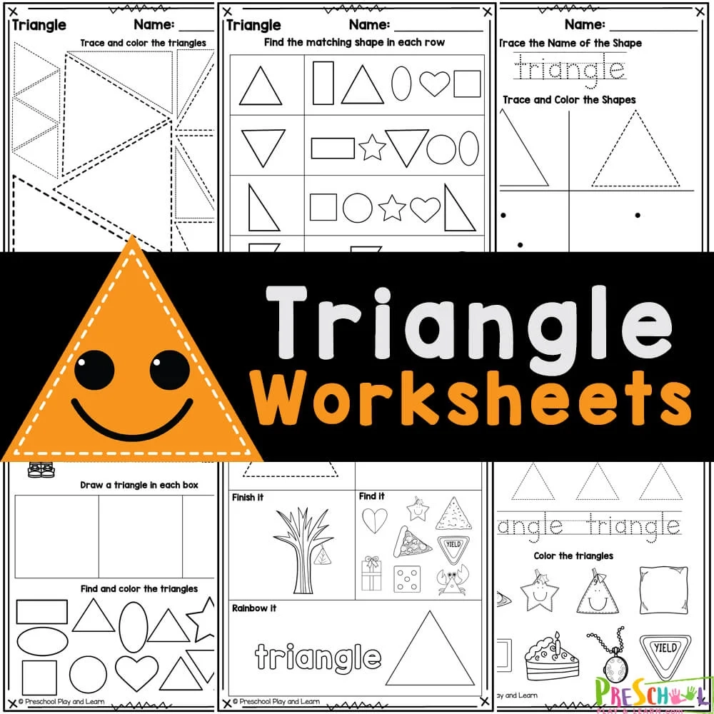Free Printable Triangle Worksheet