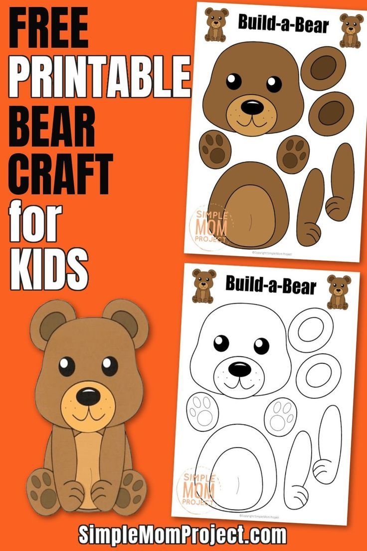 Free Printable Bear Template