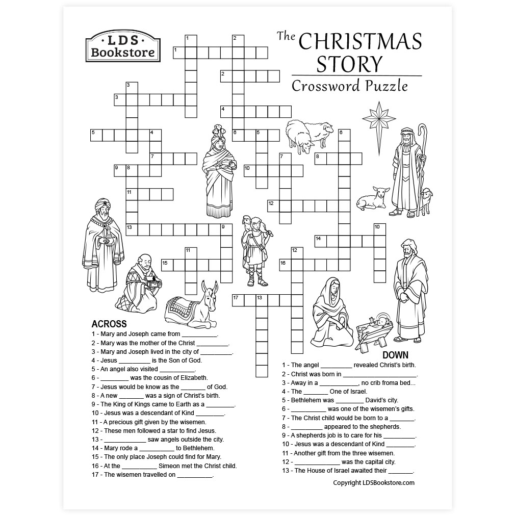 Free Printable Xmas Crossword Puzzles Download Free Printable 
