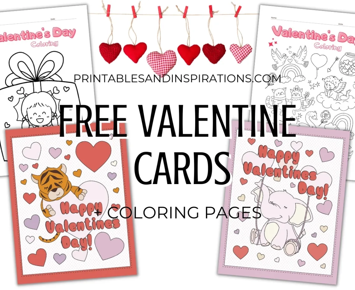 Free Printables For Valentines Day And Other Romantic Printables 