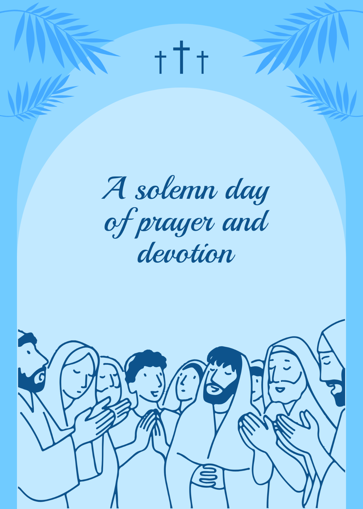 Free Solemn All Saints Day Template To Edit Online