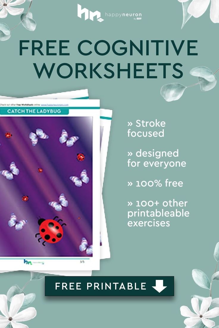 Free Stroke Rehabilitation Worksheets Download And Print Today 