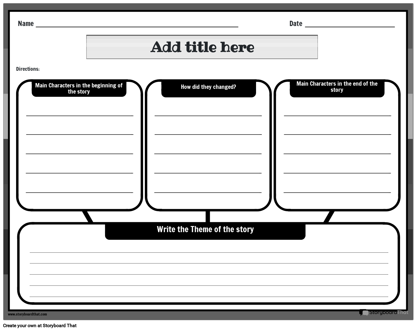 Free Theme Worksheets Identify amp amp Analyze Theme Worksheets 