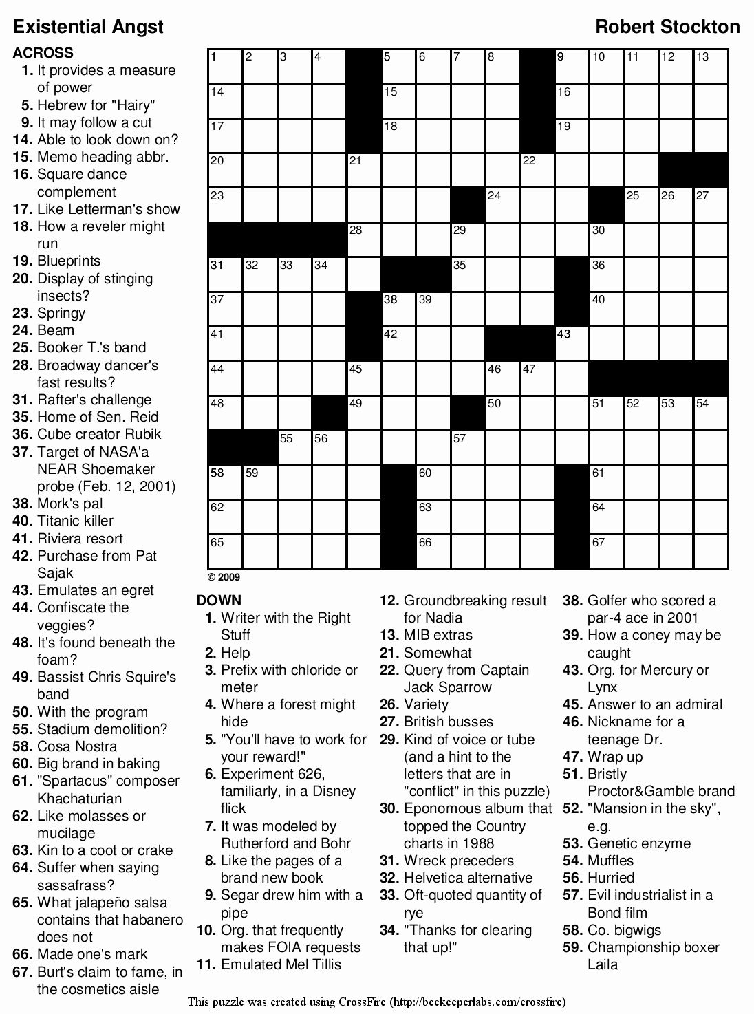 Free Very Hard Printable Crossword Puzzles Download Free Very 