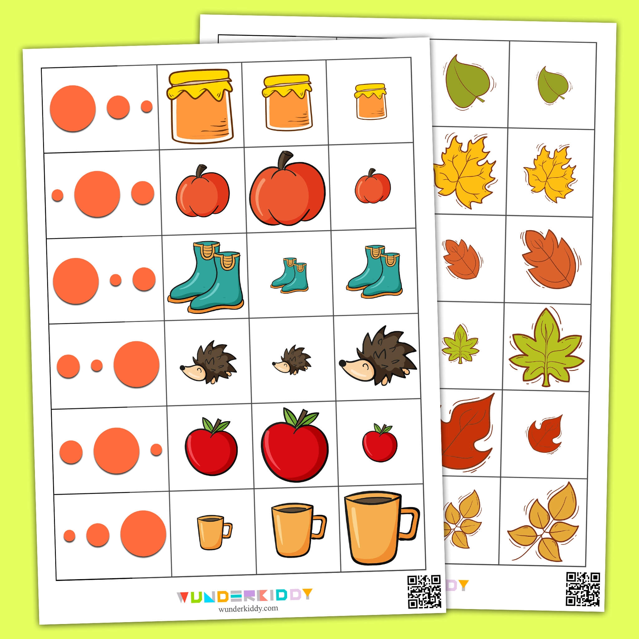 Sorting Pictures For Kids Printable