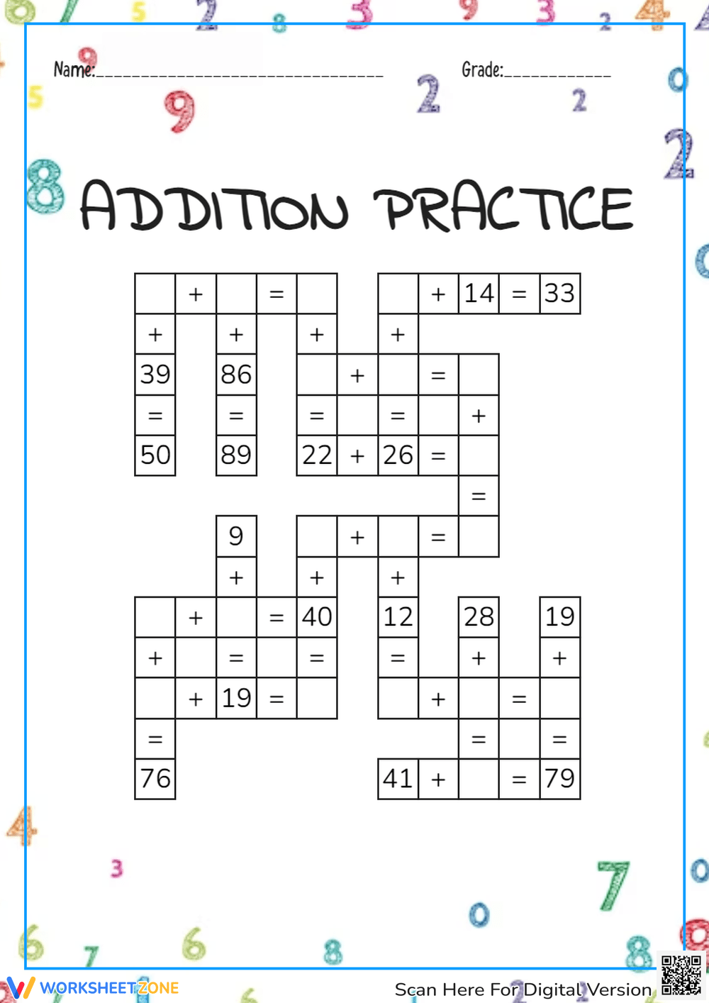 Crosswords For 2nd Graders