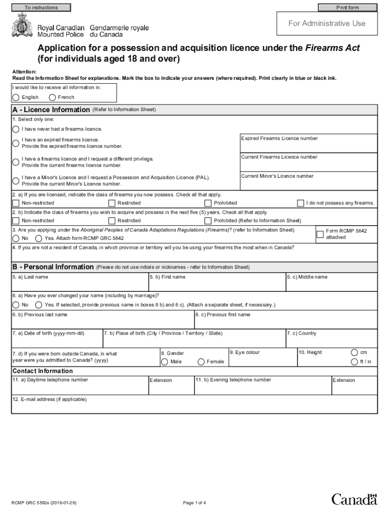 Grc Form Fill Out amp Sign Online DocHub