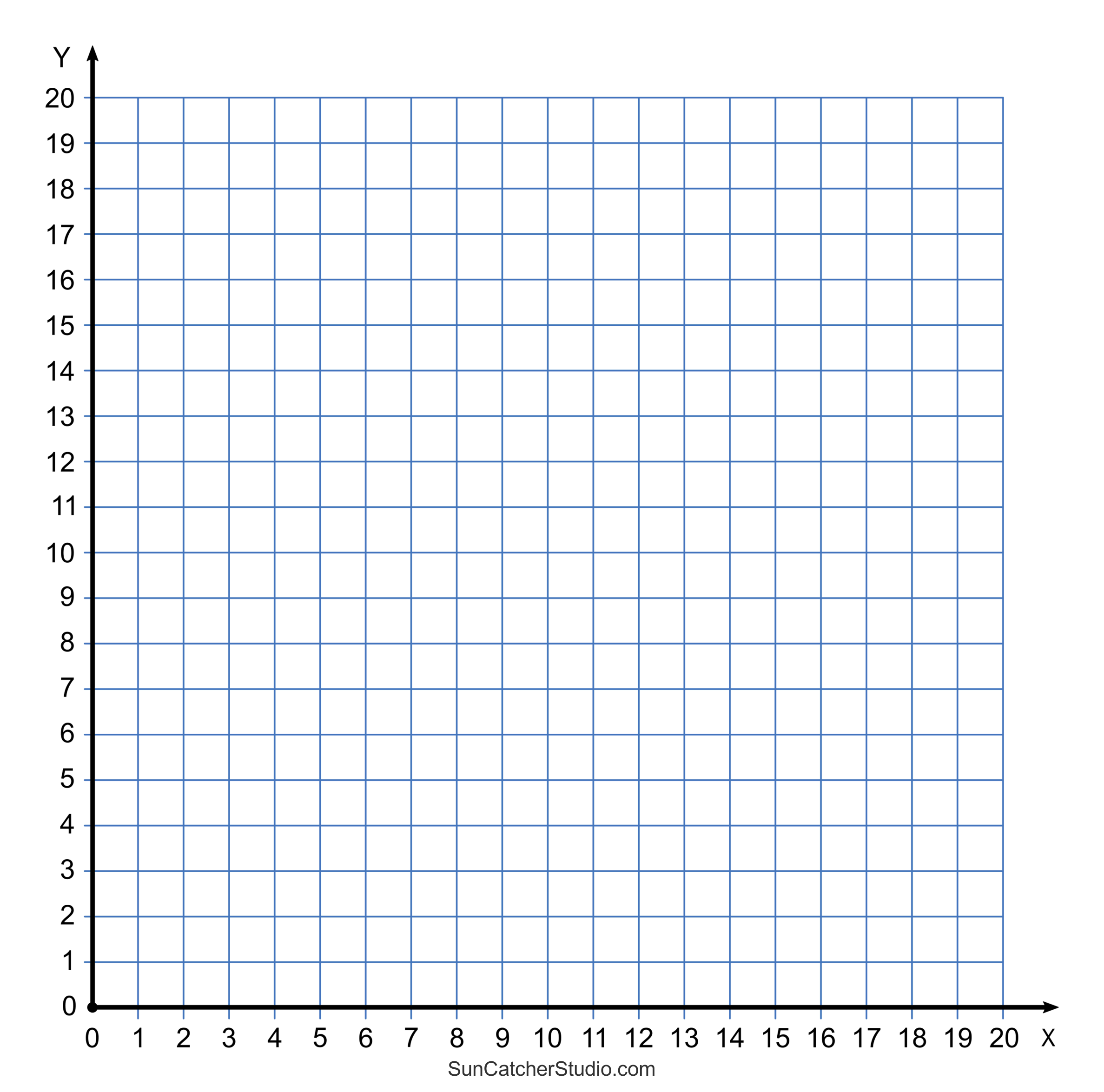 Printable Small Square Graph Paper
