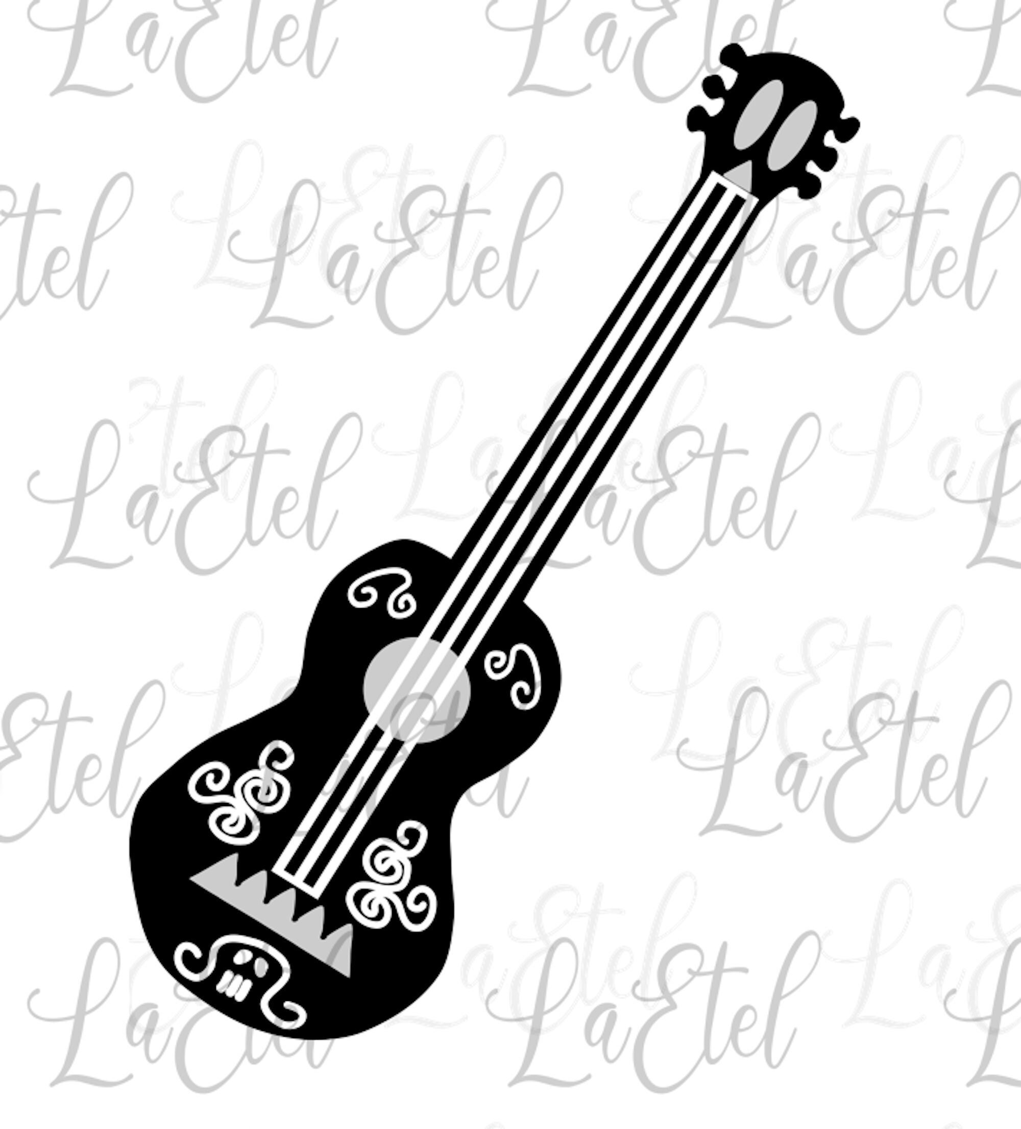 Coco Guitar Svg Design