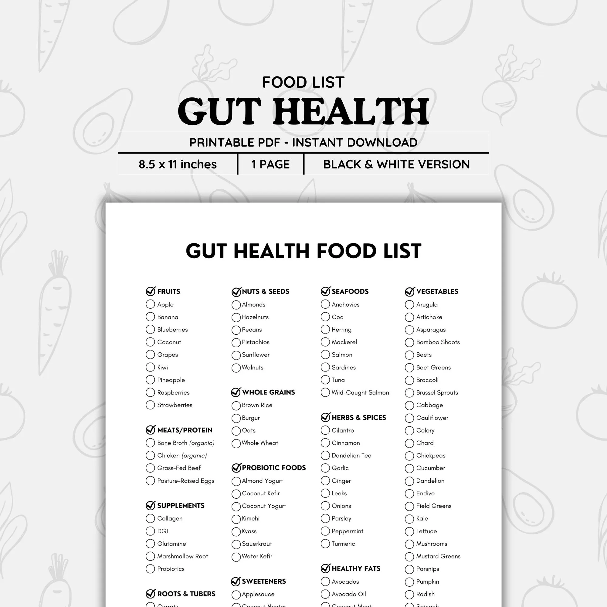 Gut Gesundheit Lebensmittelliste Verdauungsgesundheit 