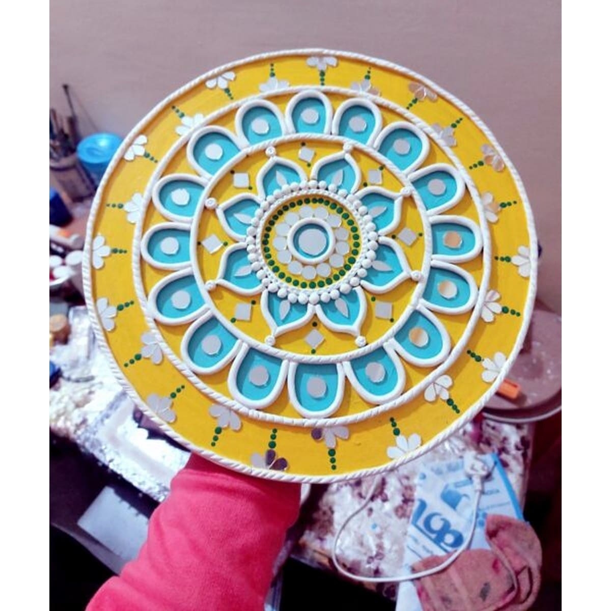 Handmade Customized Lippan Art Wall Decor For Your Home